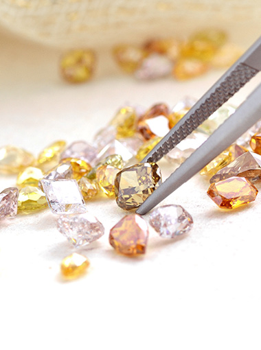 Colored Diamonds Simplified