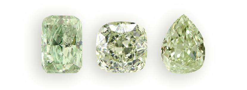 Green on sale colour diamond