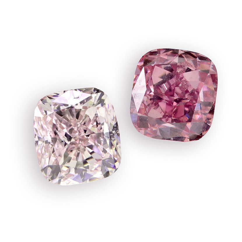 Rare Pink Diamonds - Size, Color, and Clarity