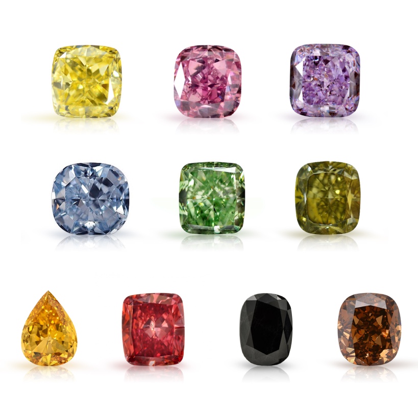 coloured diamond images