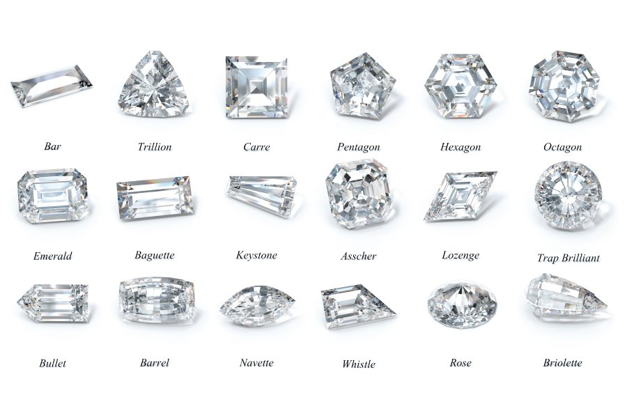 diamond shape varieties 