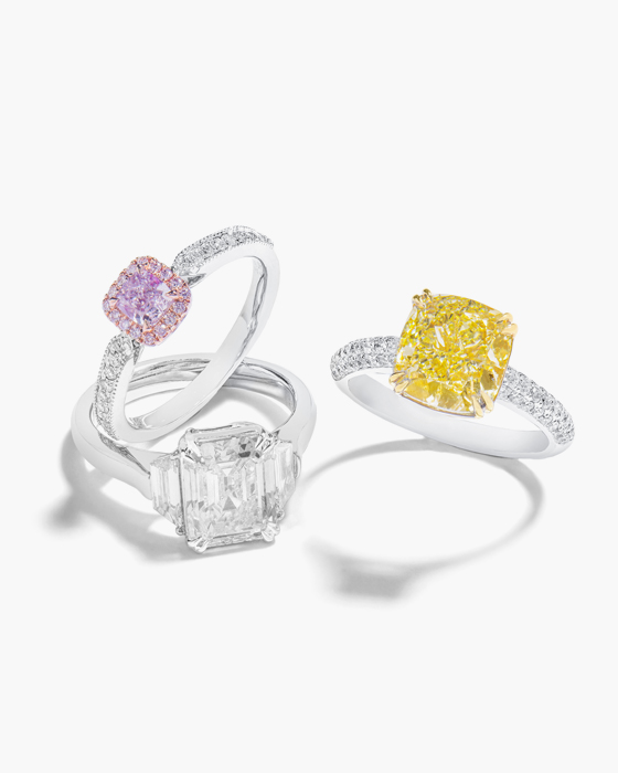 Three Stone Engagement Rings | Fraser Hart