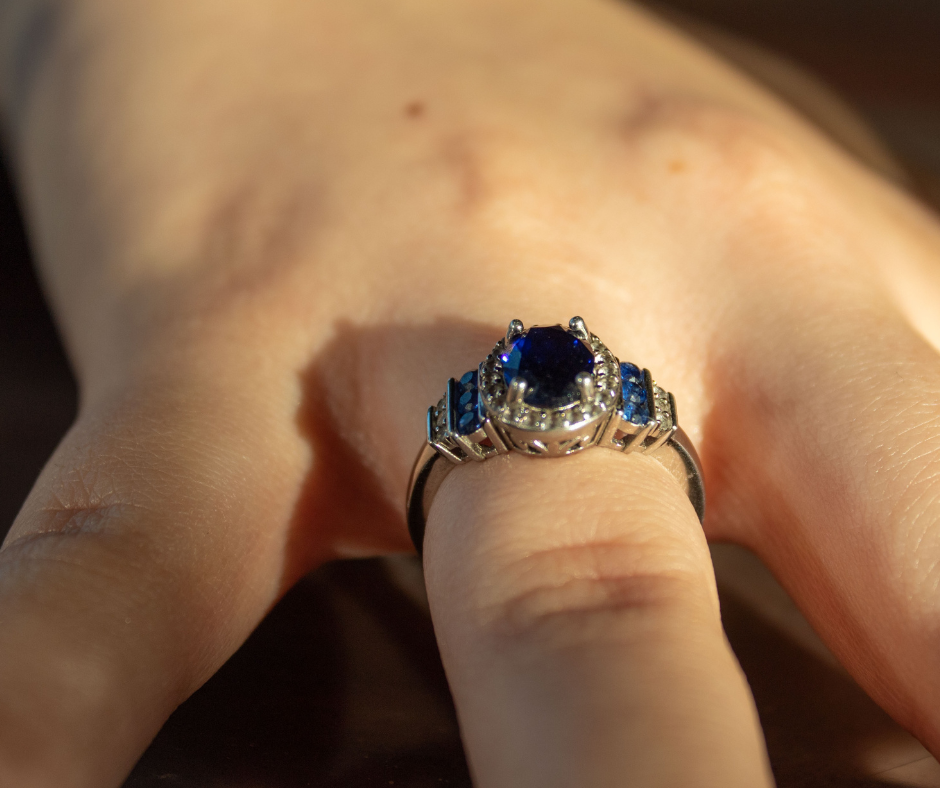 Show off your gemstone engagement rings!