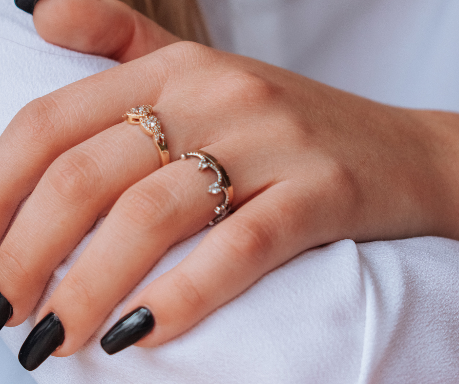 Infinity Twist Engagement Ring