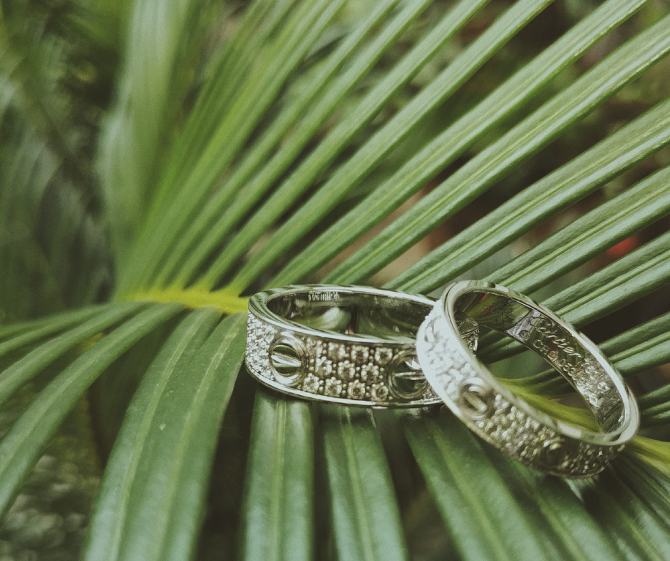 Platinum Baguette Wedding Band