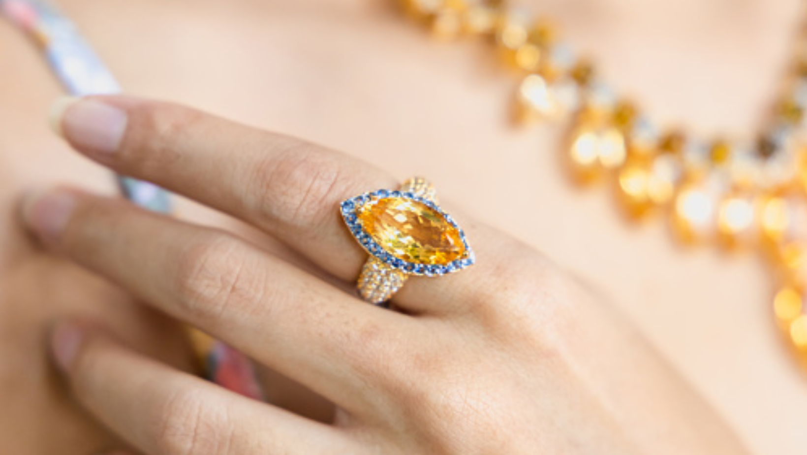 Elevate Your Style With The Perfect Yellow Gold Sapphire And Diamond Ring