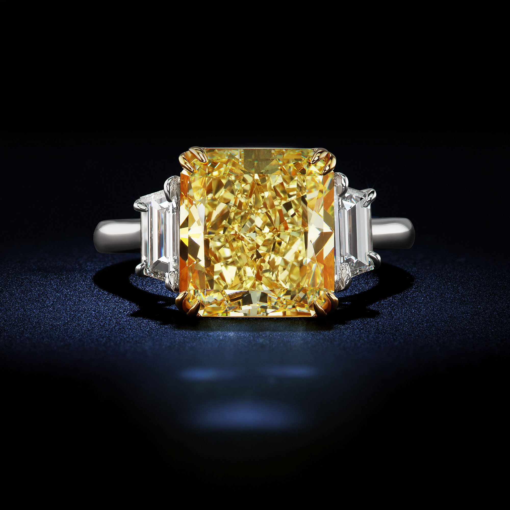 Yellow diamond 2024 ring price