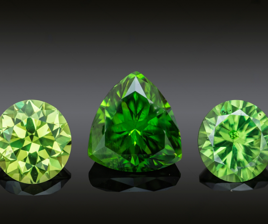 Yellow Green Diamonds