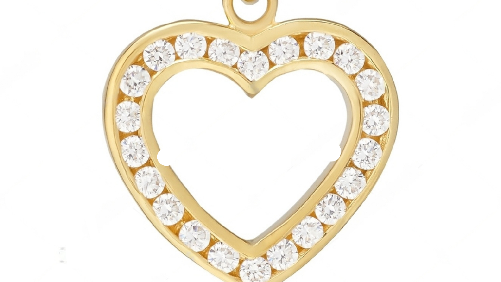 The Perfect Gift: A Yellow Gold Heart Pendant With Diamonds